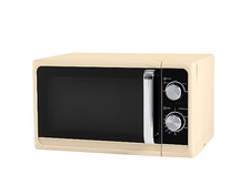 George Home GMM101RC-20 Microwave Oven with Manual Control 17L 700W Cream