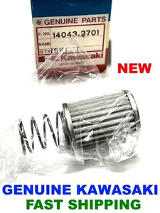 OEM KAWASAKI JS440 JS550 JS JETSKI FUEL GAS FILTER ELEMENT 14043-3701 FAST SHIP - Picture 1 of 2