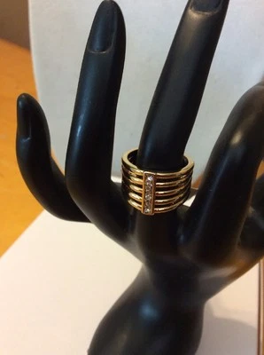 $24.99 Ann Taylor Gold Ring  (19873077) MD 23 - Image 1 of 4