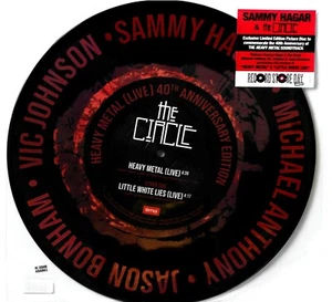 HAGAR SAM THE CIRCLE NEW "HEAVY METAL* 2021 US REC STORE DAY 12" PIC DISC SINGLE - Imagen 1 de 2