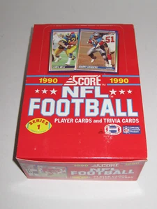 1990 Score Series 1 NFL Football Box 36 Packs ~ Free Shipping ~ - Picture 1 of 7