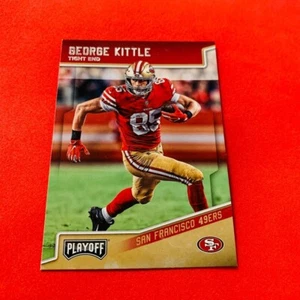 George Kittle .. San Francisco 49ers .. 2018 Playoff Base Card 176 - Picture 1 of 2
