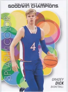 2023 UD GOODWIN CHAMPIONS..GRADEY DICK..SPLASH OF COLOR..CARD # 112 - Bild 1 von 2