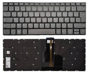 Original Lenovo Yoga 520-14IKB 720-15IKB IdeaPad 320-14 Clavier FRANÇAIS LED - Imagen 1 de 3
