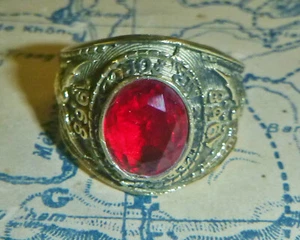 MENS RING - US AIR FORCE - USAF - 1968 - Size 9 - MED / LG - Vietnam War - R.60 - Picture 1 of 11