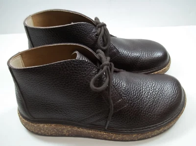 Birkenstock MILTON Botas bajas ESPRESSO MARRÓN Cuero Guijarro Zapatos 41 REG 10-10.5 Foto 1 de 4