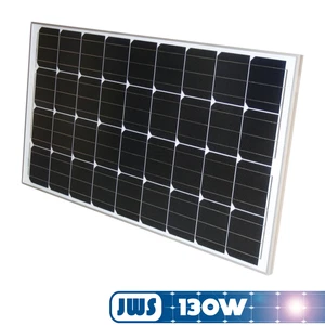 Solarpanel Solarmodul 130W 130Watt 12V 12Volt MONOKRISTALLIN Wohnwagen Wohnmobil - Bild 1 von 7