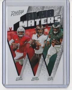 KYLER MURRAY - BAKER MAYFIELD - JALEN HURTS 2023 Prestige ALMA MATERS #21 - Picture 1 of 1
