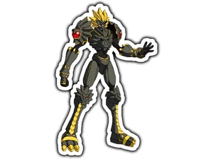 #2263 Loweemon Digital Monster Aufkleber Wasserdicht Vinyl Stanzaufkleber Auto Laptop - Bild 1 von 1