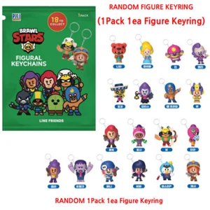 Brawl Stars Genuino Aleatorio Bolsa de Polietileno Mini Figura Llavero {1Pack 1ea Figura Aleatoria) - Imagen 1 de 7