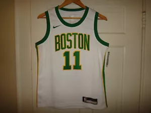 Youth M (10/12) Kyrie Irving Nike Boston Celtics White City Ed. Swingman Jersey - Picture 1 of 5