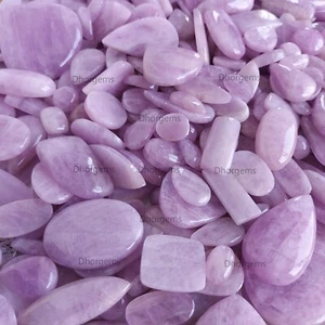 Lote de 200 gramos de piedras preciosas para joyería cabujón kuncita rosa al por mayor de alta calidad - Imagen 1 de 18