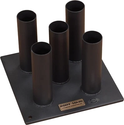 Body-Solid GOBH5 Olympic Bar Storage for Curl, Triceps, Trap, and Olympic Bars Foto 1 de 3