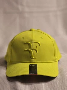 NEW! NIKE Adult Unisex RF Roger Federer Legacy91 Cap/Hat-Volt/Volt 371202-704 - Picture 1 of 9