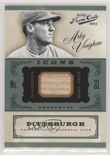 2012 Playoff Prime Cuts Icons Bats /99 Arky Vaughan #31 HOF