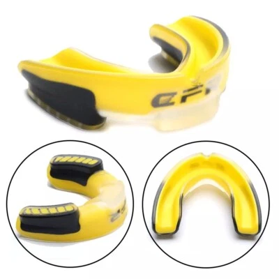 Gel Boxeo Goma Protector Bucal MMA Boquilla Dientes Rugby Molienda Deportes Gimnasio Foto 1 de 4