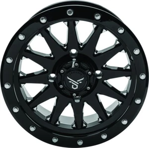 QuadBoss Wagon Wheel 14x7 - 5+2 Offset - 4/137 - Milled 608558 - Picture 1 of 1