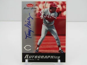 TONY PEREZ 2006 GREATS OF THE GAME AUTOGRAPHICS AUTOGRAPH AUTO- REDS!! - Picture 1 of 2
