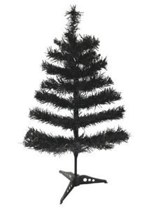 2ft Table top Mini Gothic Christmas Tree Small Size Halloween - Picture 1 of 3