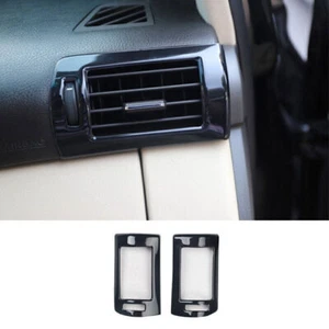 Black Dashboard Side Air Outlet Vent Trim Covers For Lexus RX350 450h 2009-2015 - Bild 1 von 7
