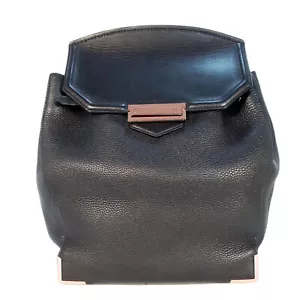 ALEXANDER WANG Prisma Skeletal $1050 Pebbled Leather /Rose Gold Backpack - Picture 1 of 13