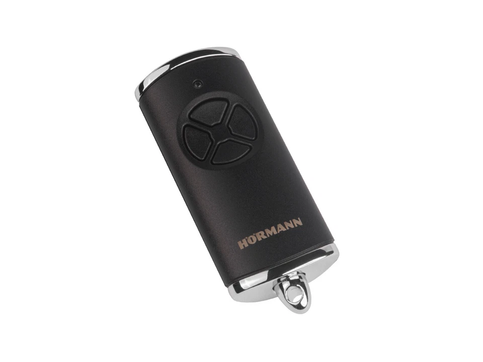 Hörmann HSE4 BS Schwarz Matt mit Chrom 4-Befehl Handsender 868 Mhz 4511734 - Bild 1 von 4