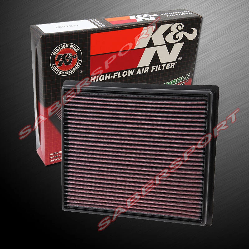 K&N 33-5017 Hi-Flow Air Intake Filter for 2016-2023 Toyota Tacoma 3.5L & More - Image 1 of 1
