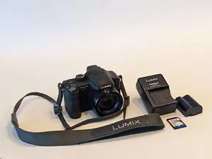 Panasonic Lumix DMC-FZ7 Leica Lens 6.0 CCD Digital Camera & SD Card Japan TESTED - Picture 1 of 19