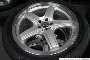 MERCEDES BENZ OEM AMG 21" GL-CLASS WHEEL, TIRE, TPMS AND CENTER CAPS SET - Picture 1 of 4