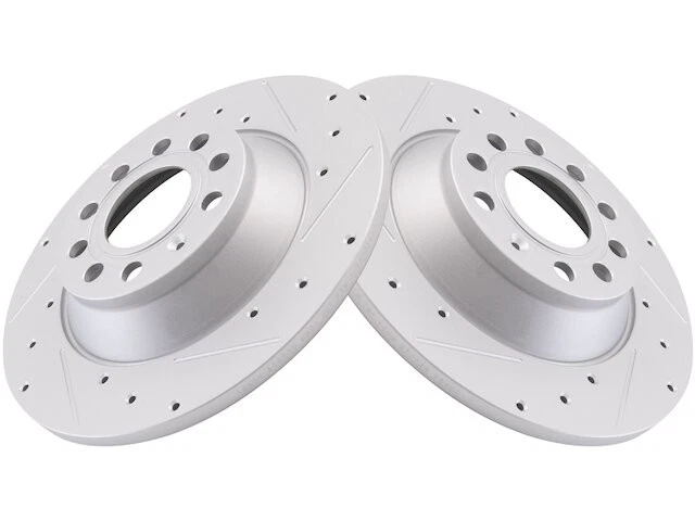 Juego de rotor de freno trasero para Audi A6 Quattro 2005-2011 2006 2007 2008 2009 HS256JG Foto 1 de 1