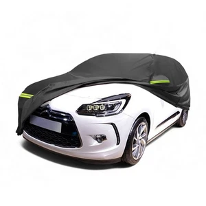 Housse pour Citroen DS3 09-15, 210D-Pu, extérieure, toutes saisons, noir - Picture 1 of 7