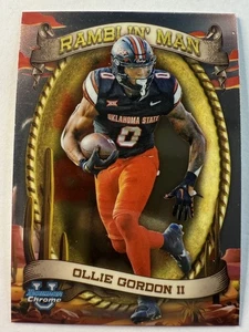 Ollie Gordon II No. RM-3 2024 Bowman Chrome University Ramblin’ Man - NCAA - Picture 1 of 3