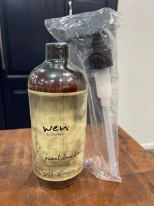 Wen Reinigungsspülung Süße Mandelminze 16oz von Chaz Dean VERSIEGELT mit Pumpe - Bild 1 von 4
