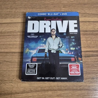 Drive (Blu-ray/DVD, 2012, juego de 2 discos) funda y mini cargador - Ryan Gosling  Foto 1 de 4
