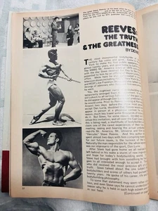 Muscle Training Illustrated Muscle Builder Magazine März 1974 Steve Reeves - Bild 1 von 5
