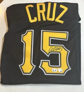 Oneil Cruz Autographed Black Nike Jersey Fanatics Authenticated! Pirates! - Picture 1 of 5