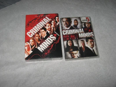 Criminal Minds: Season 4 and 5 Complete Fourth (DVD) NEW Factory Sealed - Image 1 of 2