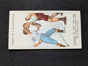 1924 Franklin Davey Boxing Card # 25 Stopping Left Hand Body... (NM) - Picture 1 of 3