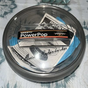 Presto PowerPop Microwave Multi-Popper Orville Redenbacher’s Popcorn Maker 04830 - Picture 1 of 5