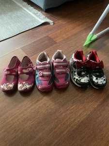 kinderschuhe mädchen 3 Paar je 25 - 27 Disney Mia & Me Elefanten - Bild 1 von 7