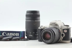 [Exc+5]  Canon EOS Kiss W/ EF 35-80mm 75-300mm Film Camera From JAPAN - Picture 1 of 16