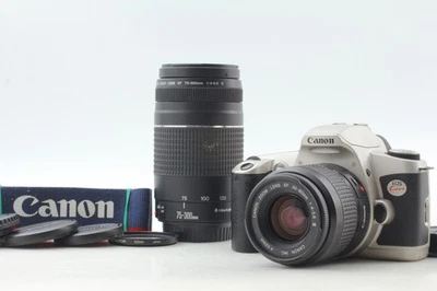 [Exc+5]  Canon EOS Kiss W/ EF 35-80mm 75-300mm Film Camera From JAPAN - Image 1 of 4