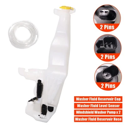 Windshield Washer Fluid Reservoir 57010719AF For 2013-2021 Jeep Grand Cherokee Foto 1 de 4
