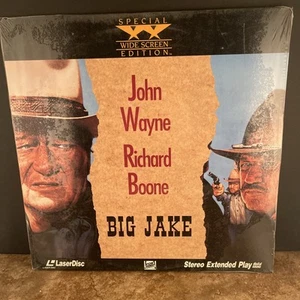 BIG JAKE —John Wayne Richard Boone (1992 CBS Laserdisc) Widescreen —NEW, SEALED - Picture 1 of 2
