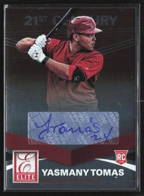 Yasmany Tomas 2015 帕尼尼精英 21 世纪签名亲笔签名 #3 亚利桑那州 — 第 1/3 张图片