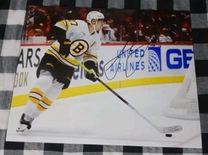 Foto firmata Hampus Lindholm 8x10 Boston Bruins - Foto 1 di 1