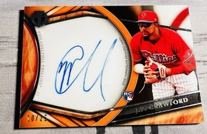JP Crawford 2018 Topps Tribute Rookie Auto 10/25 Phillies TA-JC Mariners - Picture 1 of 3