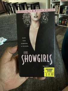 Showgirls 1995 VHS Elizabeth Berkley Director's Cut R Rated Version Preowned - Picture 1 of 6