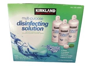 Kirkland Signature Multi-Purpose Disinfecting Solution 16 Ounces EXP 25/11/01 - Picture 1 of 5