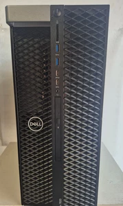 DELL PRECISION 7820 TOWER XEON SILVER 4210R X2 CPUS 2.4GHZ RAM 32GB SSD 512GB - Picture 1 of 11